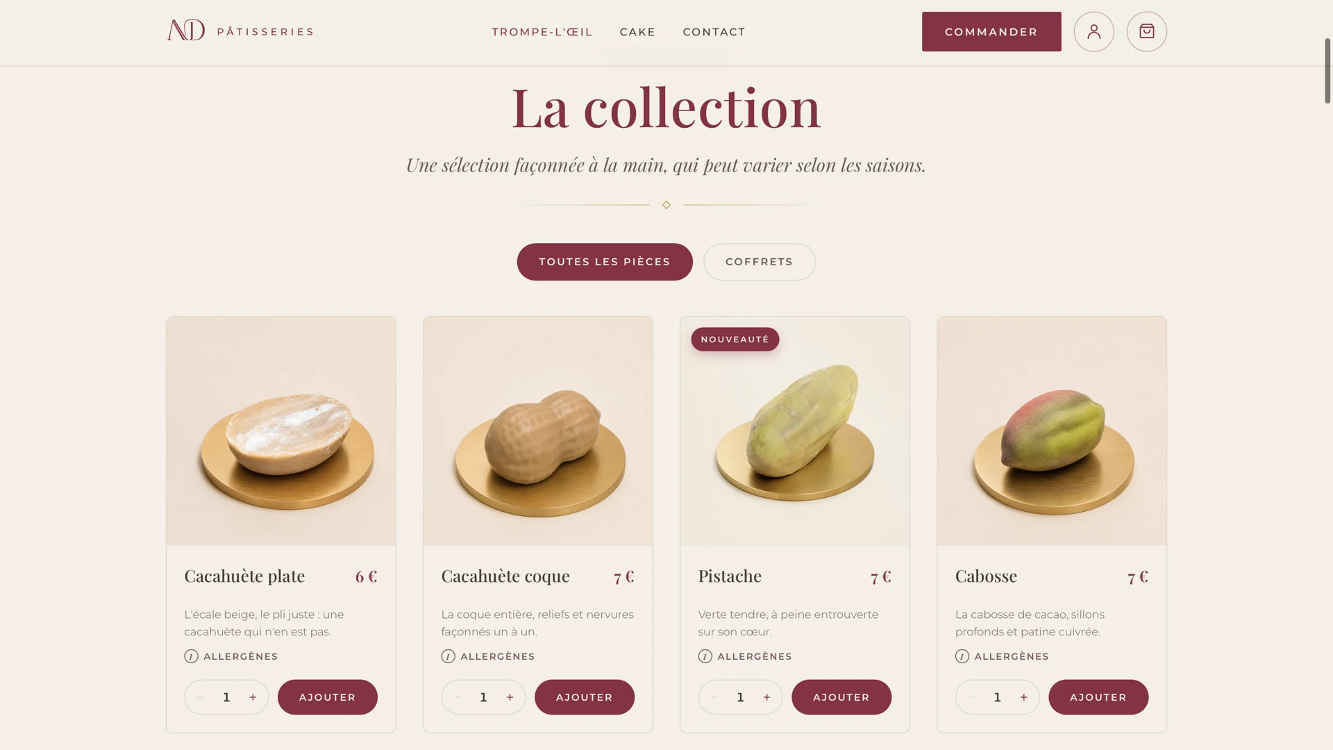 ND Pâtisseries — Galerie 1