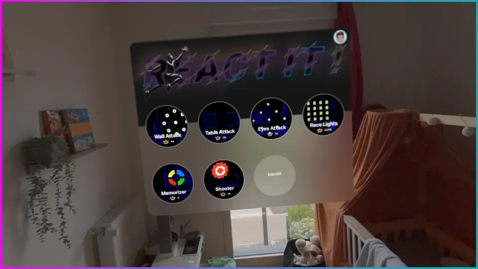 React It!, capture 1